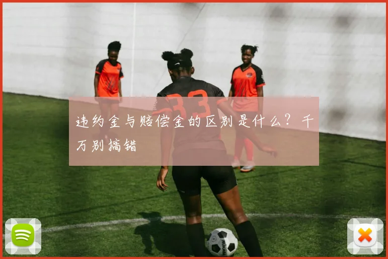 违约金与赔偿金的区别是什么?千万别搞错